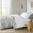 Peached Percale White 200 Thread Count Relaxed 100% Cotton Percale 4-Piece King Sheet Set-28618198-28618203