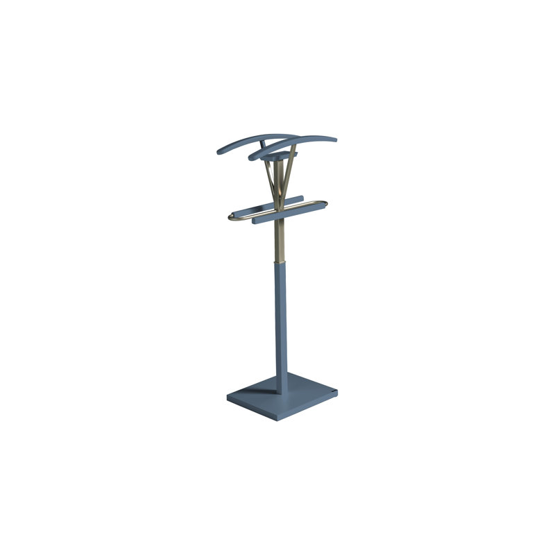 Freestanding Valet Stand, Blue