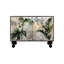 Armoire décorative à double porte et console de rangement-109748563