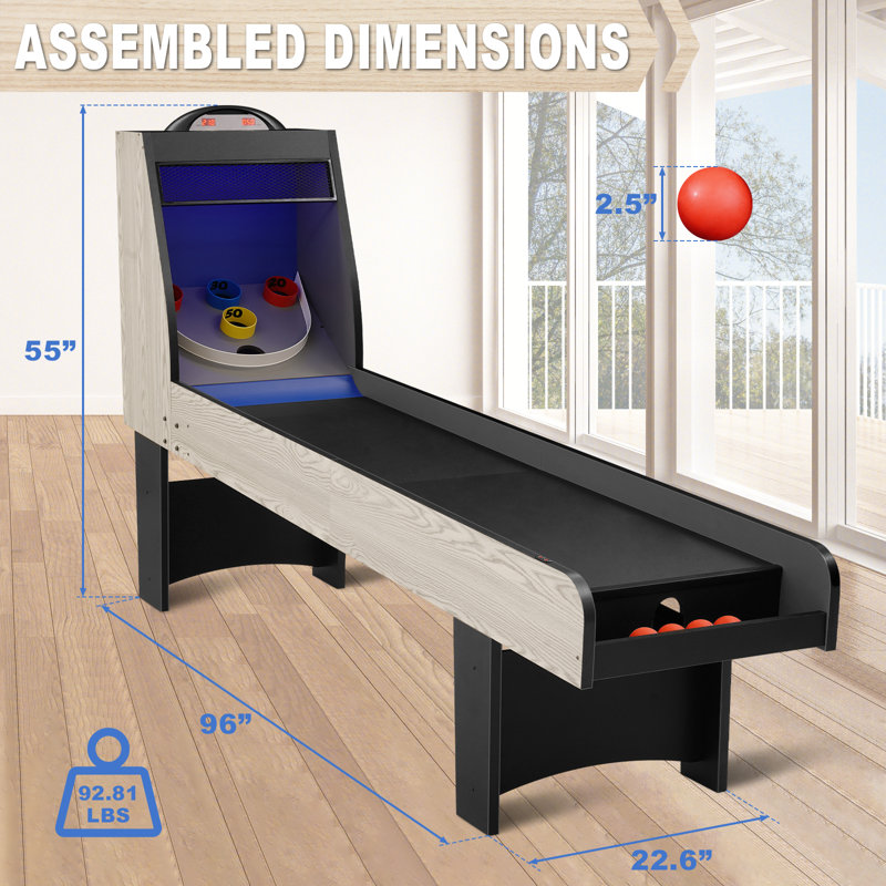 Table de 8 'Arcade Roll Roll and Score Machine