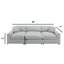 Canapé modulaire 6 pièces Hertel