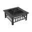 Rectangle Iron Charcoal Fire Pit