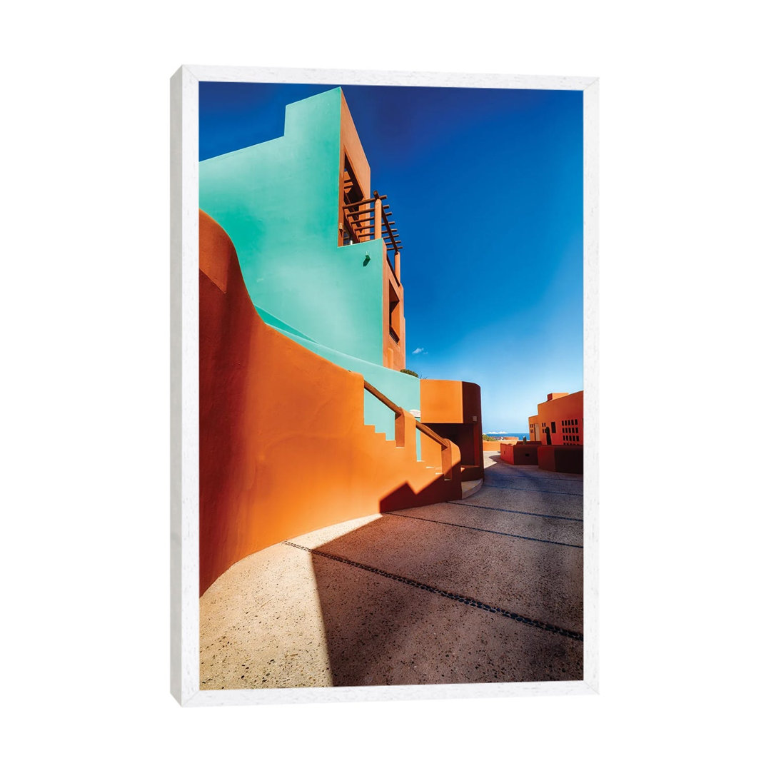 Sun Soaked Adobe, Cabo San Lucas, Mexico by George Oze - Gallery-Wrapped Canvas Giclée on Canvas