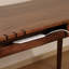 Bureau courbé en bois massif de style américain