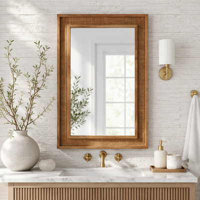 Miroir Rattan