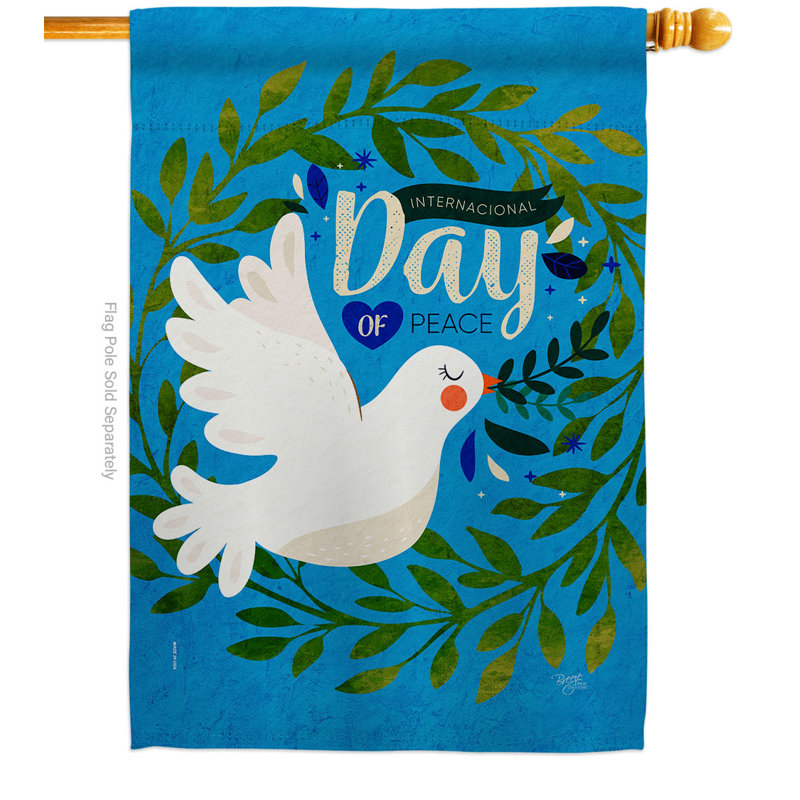 Drapeau de la paix Peace Inspiration, H 40 po x l 28 po