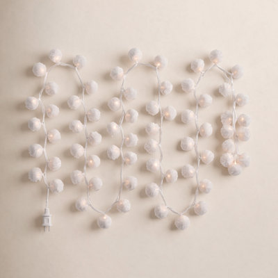 72'' in. Lighted Faux Garland