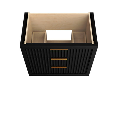 Lecrieú Three-Drawer Single Bath Vanity