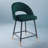 Rebeca Velvet Counter Stool-1715955242