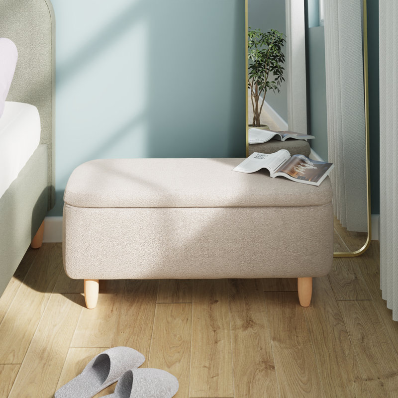 Highgate Upholstered Bench, Grey