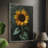 FLORAL Series DV Framed Print - Solid Wood-655553602