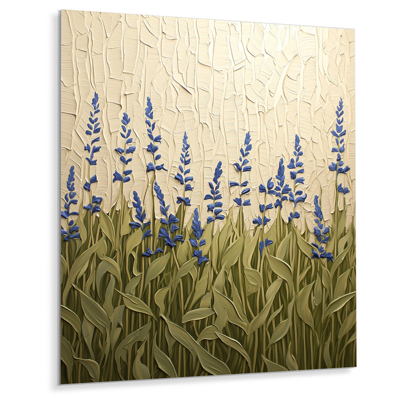 «Bluebell Forest III - Lily», impression murale sur métal, H 32 po x l 24 po x P 0,84 po