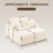 54 Inches Wide Corduroy Upholstered Chaise Lounge Indoor-1197664950