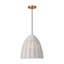 Norman 1 Light Dining Room Pendant With Ash Wicker Shade-259607377-259607380