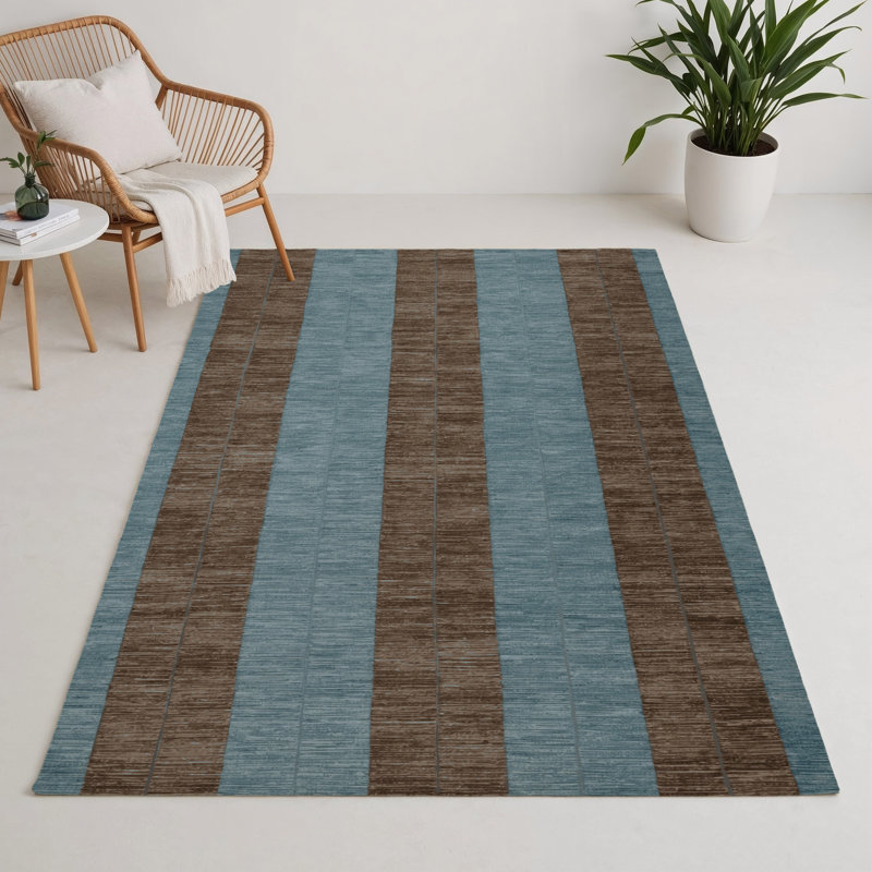 Tapis d'intérieur et d'extérieur à carreaux gris, Rectangle 5 pi x 7 pi