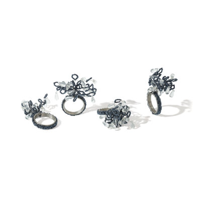 Celestial Frost Napkin Rings