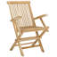 Marcus Solid Teak Folding Arm Chair