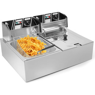 5000W Dual Basket Deep Fryer
