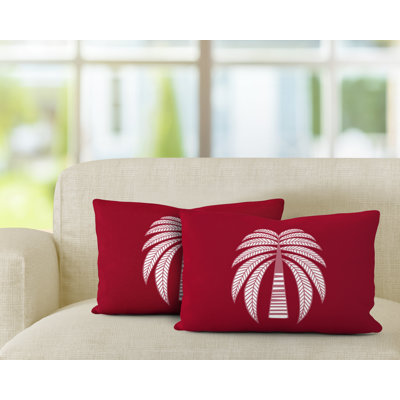 Polyester / Mélange de polyester Housse de coussin rectangulaire intérieure / extérieure lombaire et insert