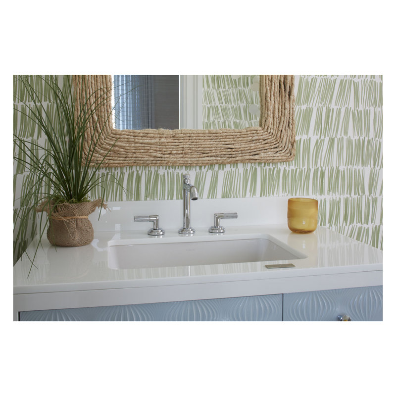 Pinna Paletta® Sink Faucet, Tall Spout, Lever Handles, Chrome