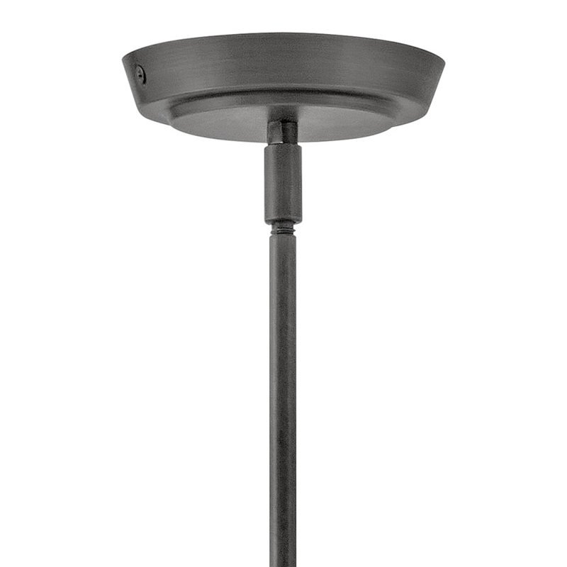 Lustre linéaire Greta de Hinkley, Laiton noirci