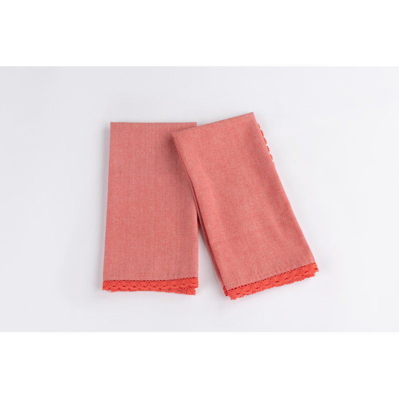 Cotton Dish Cloth, Raspberry