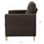 Canapé simple moderne et simple rembourré avec coussin d'assise en mousse haute résilience-10625285