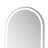 Phaih Arch Modern & Contemporary Lighted Full-Length Mirror with Tempered Glass-1718309214-1718309211