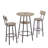 Upholstered Adjustable Height Counter Stool