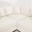 Canapé modulaire surdimensionné surdimensionné en nuage, canapé-lit modulaire convertible avec accoudoirs très larges, 18 coussins décoratifs en velours côtelé de qualité supérieure, conception ergonomique, assemblage facile, pour étude-114888077-121419596