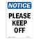 SignMission Please Keep Off Sign | Wayfair