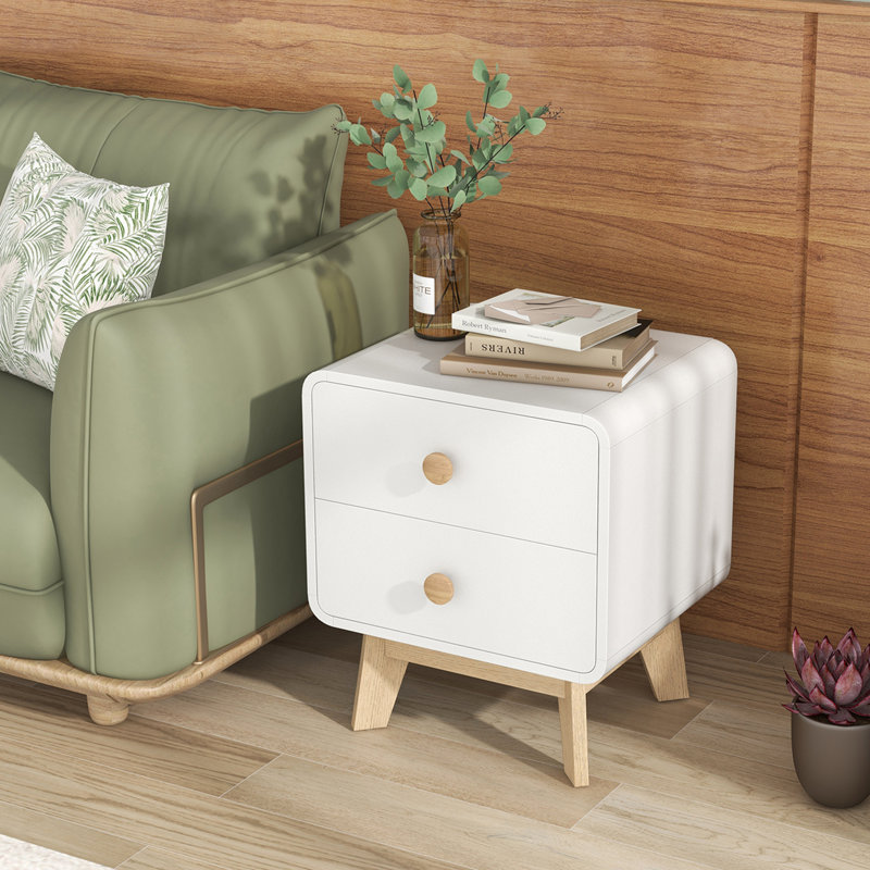 Kayslee 18.5'' W Nightstand, Individual, White