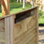 Strasburg 123cm W x 80cm D Solid Wood Log Store-36318982