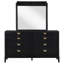 Commode 8 tiroirs avec miroir Ennis