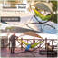 Hamac portatif d'extérieur / de jardin avec support à pliage rapide, parasol réglable et sac de rangement Chaise hamac pour adulte / enfant-657686060
