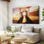 «Shining Sunlight Cross» sur toile-98978873