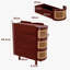 3 - Drawer Rectangle Accent Chest