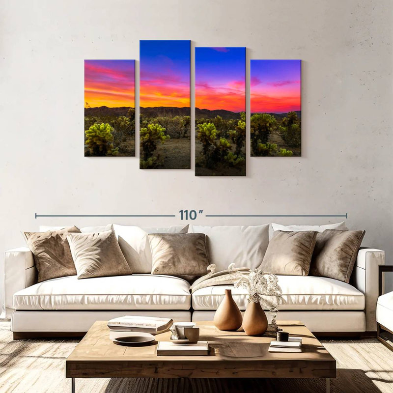 Joshua Park Cactus, 48" H x 75" W