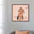 Classic Brown Wood Framed Canvas selected
