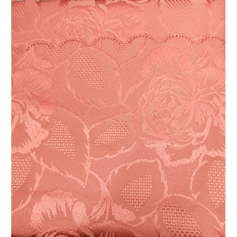 Garwood Polyester Floral Napkin, Brick