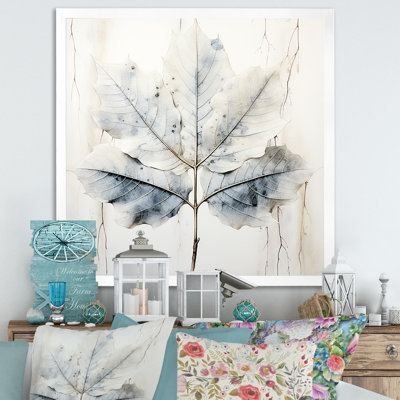 " Silver Sycamore Leaf "