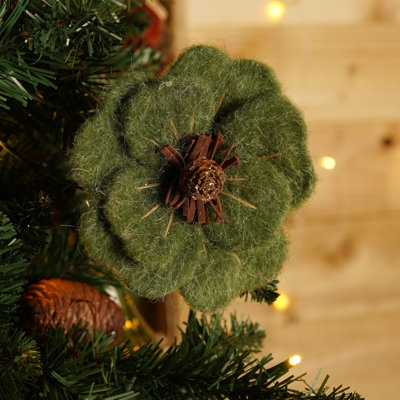 13.5 cm Polyester Shatterproof Holiday Shaped Ornament