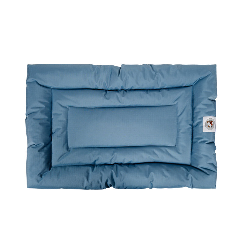 Coussin confortable Brutus Tough Resistant, Bleu, Moyen (l 36 po x P 23 po x H 2 po)