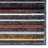 Pimm Striped Machine Washable Area Rug in White/Blue/Brown-2023472669