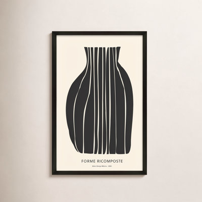 Quinn "Composition in Black" Print