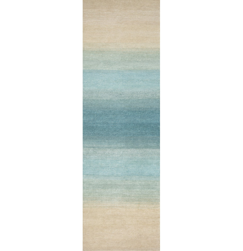 Fade Ombre Area Rug, Runner 3' x 10'
