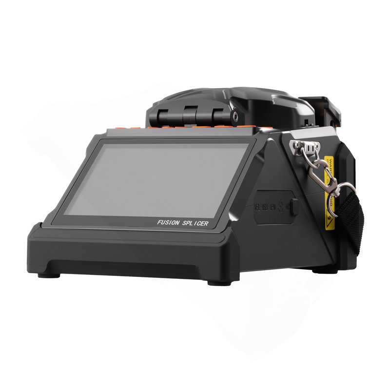 Fibre Fusion Optic Splicer 6 Moteurs Core and Clad Alignment 5 "LCD