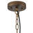 12" Industrial Dome Antique Pendant Light