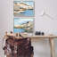 «Seaside Cliff Modern Landscape», ensemble de 2 giclées encadrées par Ethan Harper-911396379-911396376
