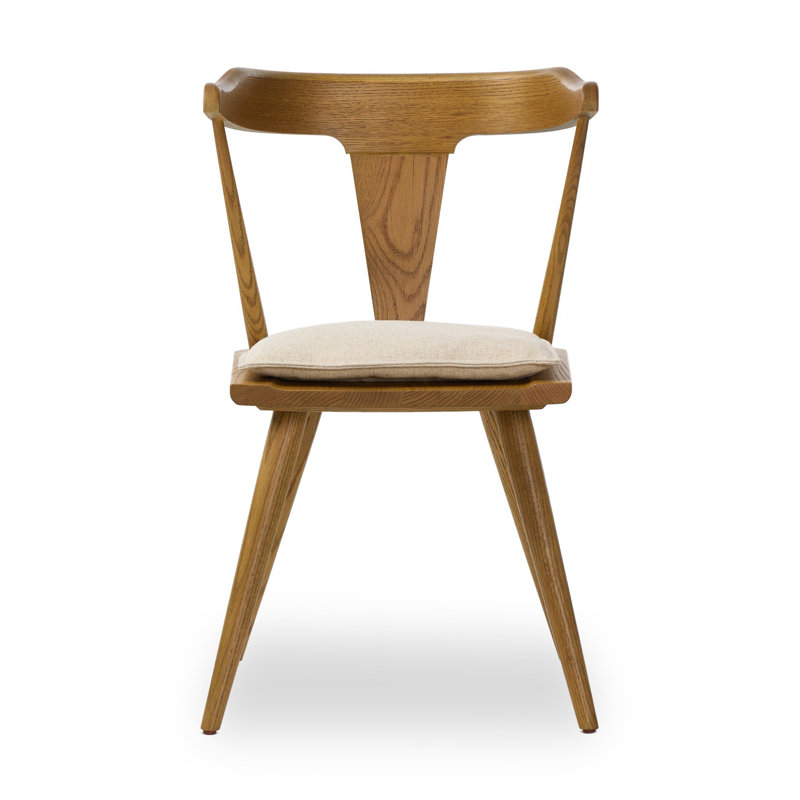 Ripley Dining Chair with Cushion, Antwerp Natural, Sandy Oak